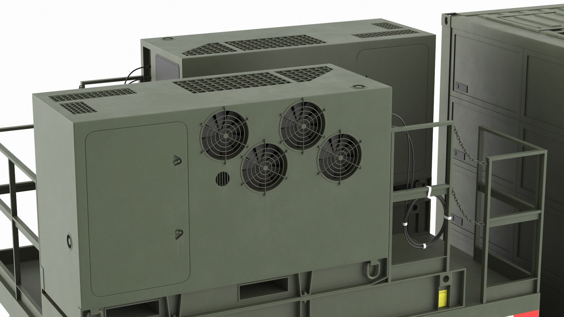 Typhon Battery Operation Center With Antennas Up 3D Model - TurboSquid ...