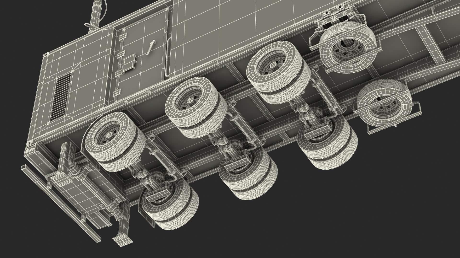 Typhon Battery Operation Center With Antennas Up 3D Model - TurboSquid ...
