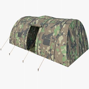 3D Tent 10 with PBR 4K