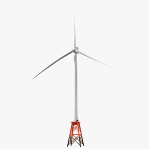3D Massive Offshore Wind Turbine Base Frame