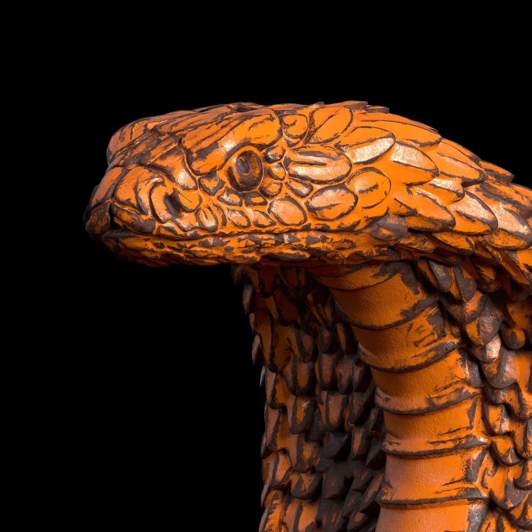 Cobra Head 3D - TurboSquid 1380563