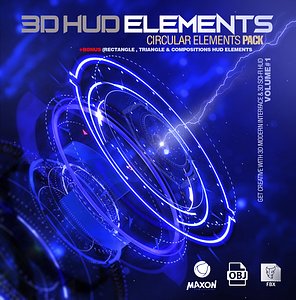 Sci-Fi Hud Elements + Bonus