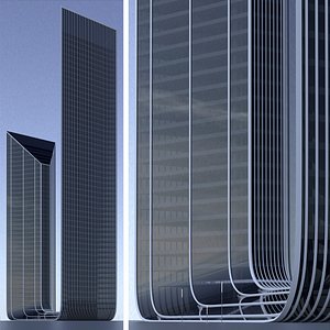3D model Skyscraper Sofi V5