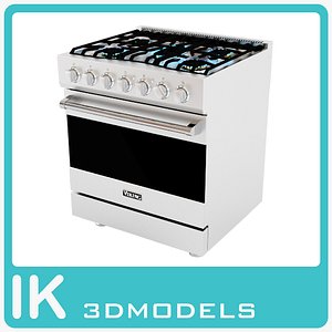 Viking 30 3 Series Self-Cleaning Dual Fuel Range - RVDR