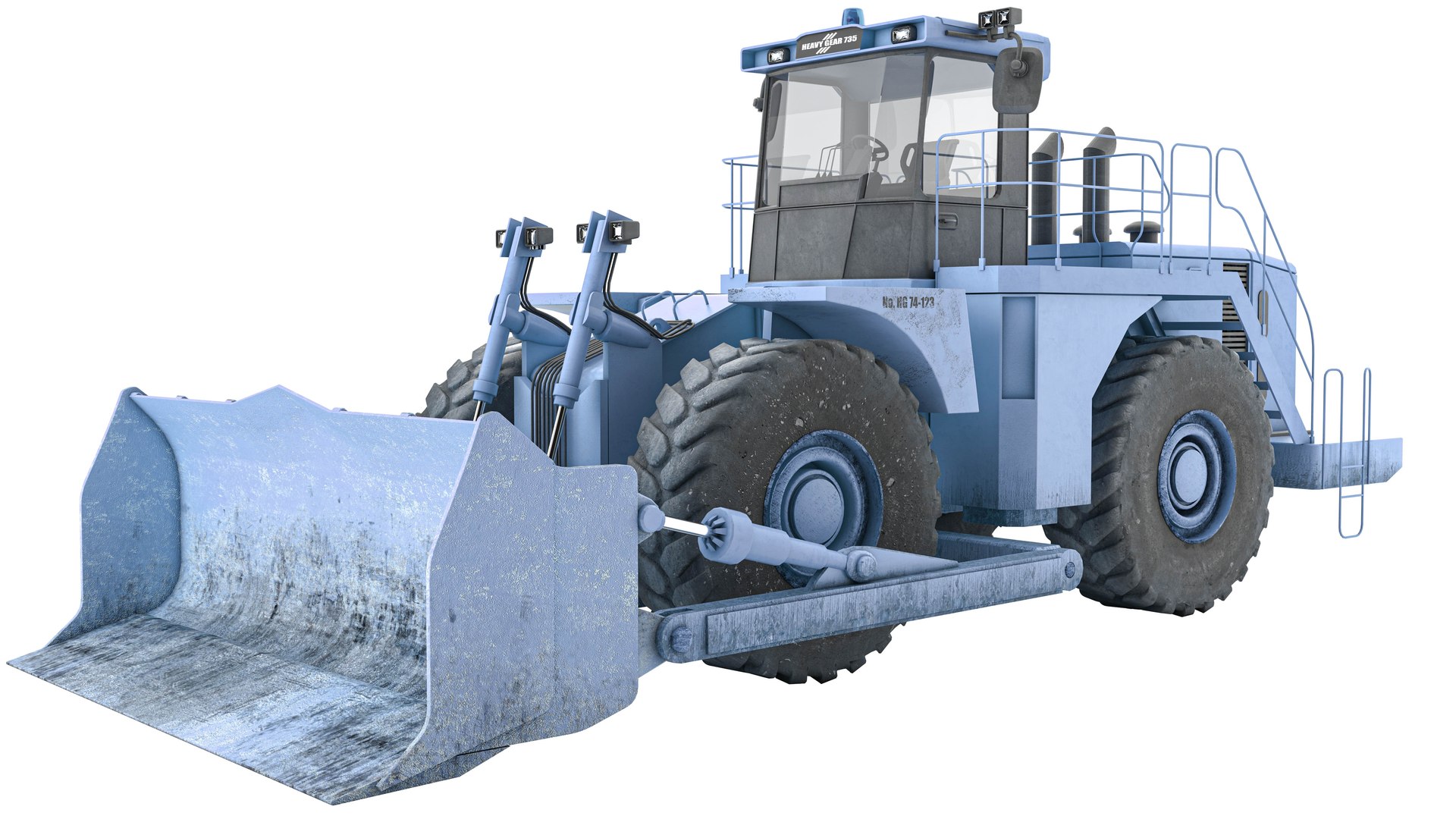 Wheel Loader 3D Model - TurboSquid 2222043