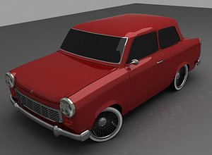3ds max trabant 601