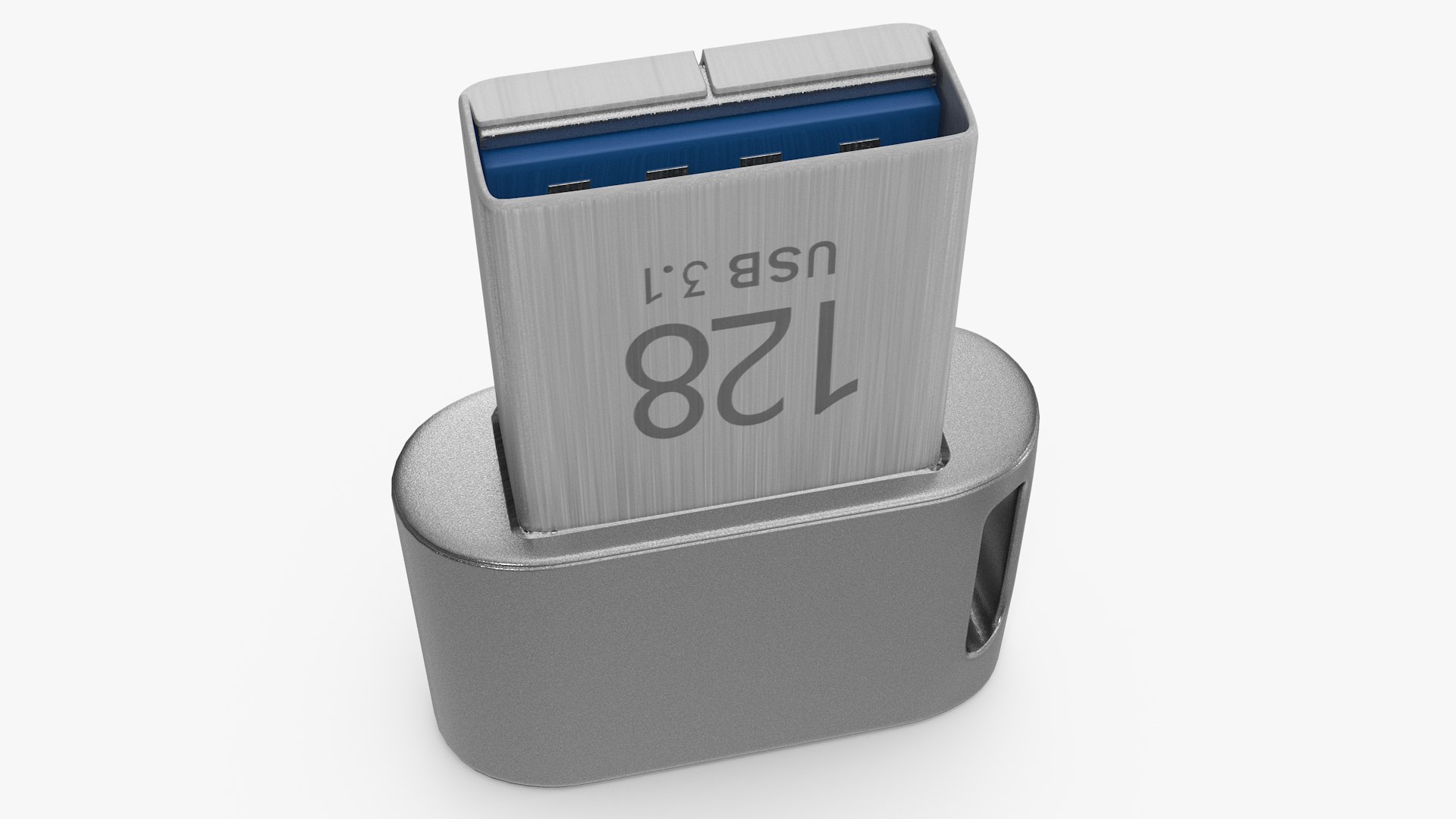 Mini Flash Drive 128Gb 3D - TurboSquid 1980593