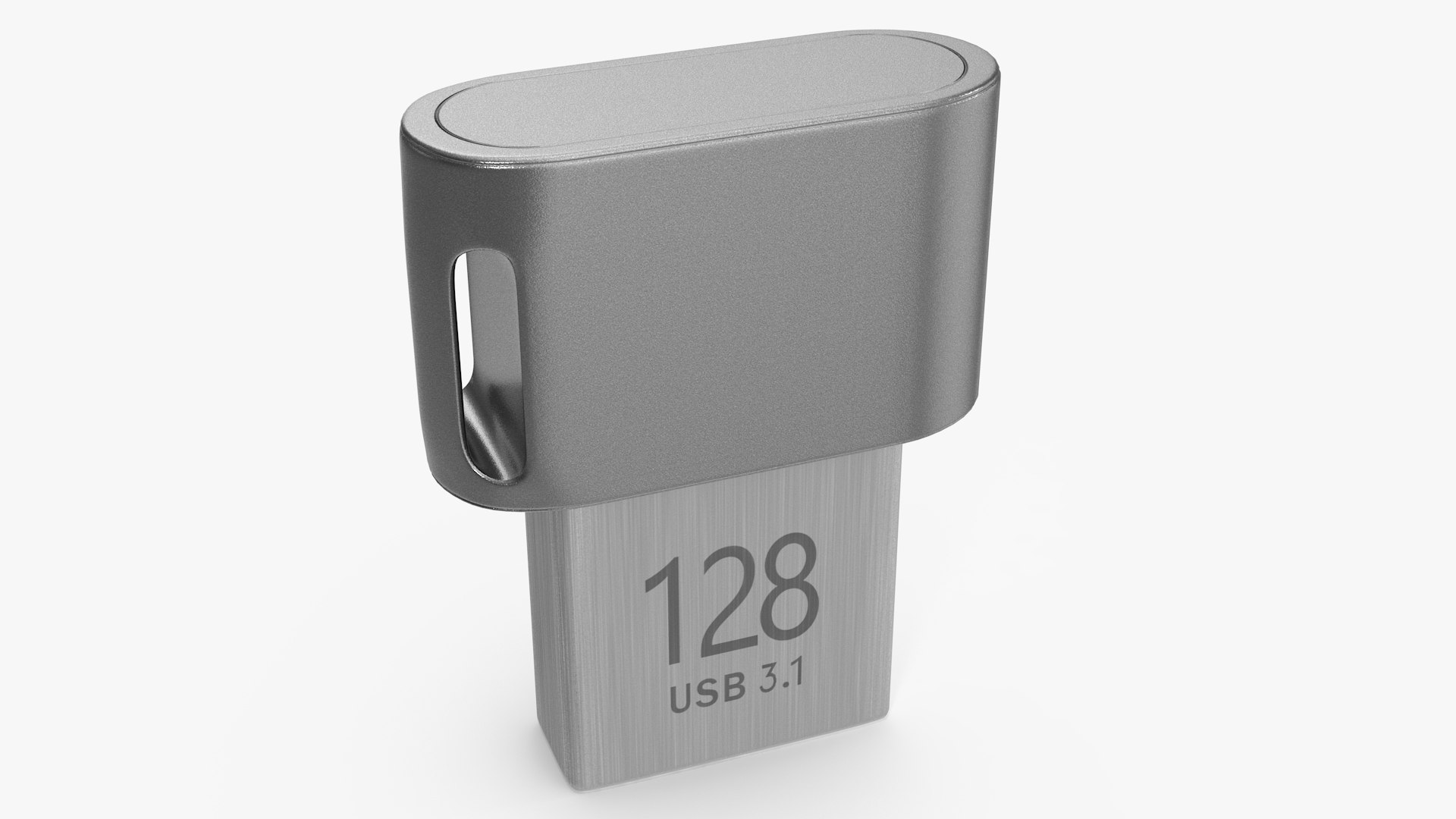 Mini Flash Drive 128Gb 3D - TurboSquid 1980593