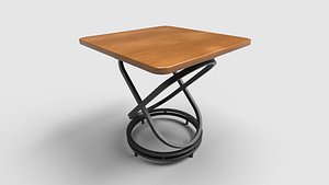 3D model Square Table N111