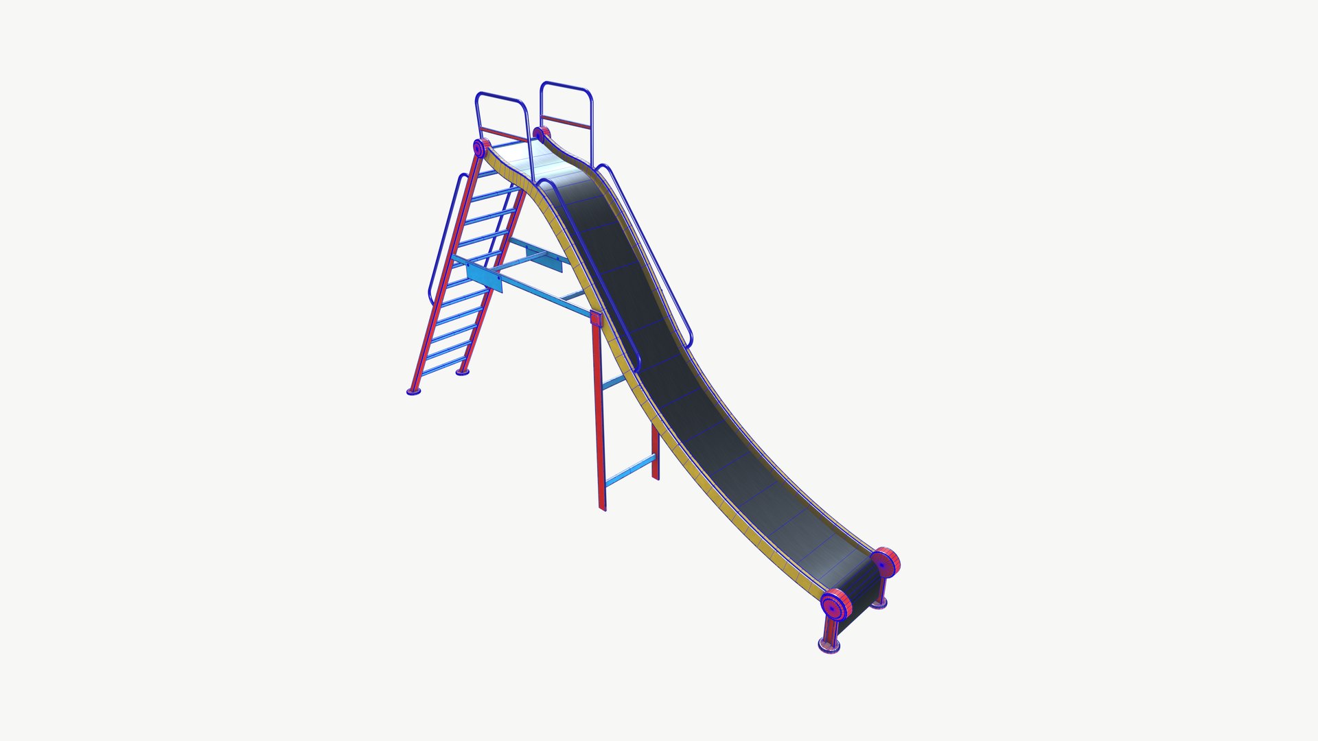 3D Play Ground Slide Model - TurboSquid 2396706