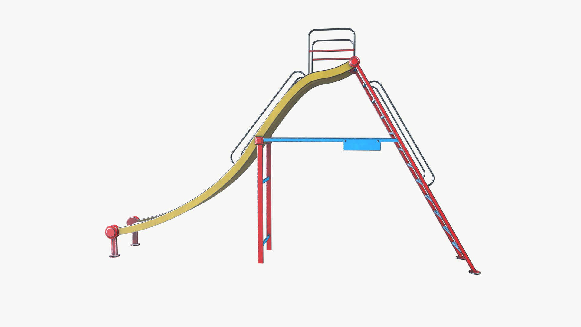 3D Play Ground Slide Model - TurboSquid 2396706