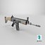 Fucile d'assalto FN SCAR colore deserto