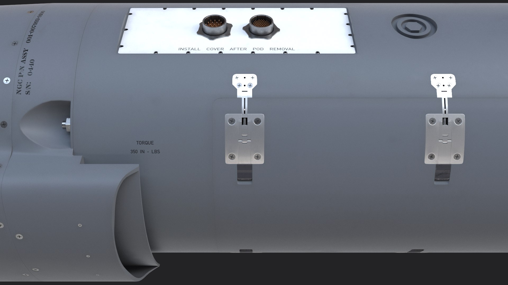 AN/AAQ-28(V) LITENING Model - TurboSquid 1726120