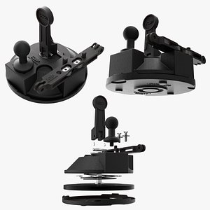 3D model Universal Vehicle Windscreen Mount Hub