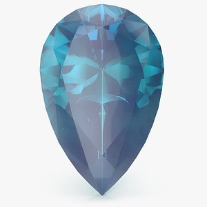 Pear Cut Aquamarine