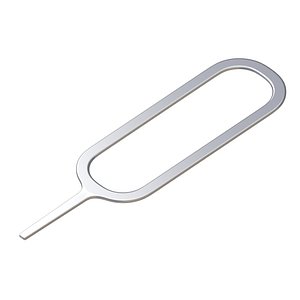 3D Sim Pin Key Stainless Steel