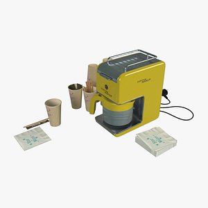 Coffee Maker Design 3D