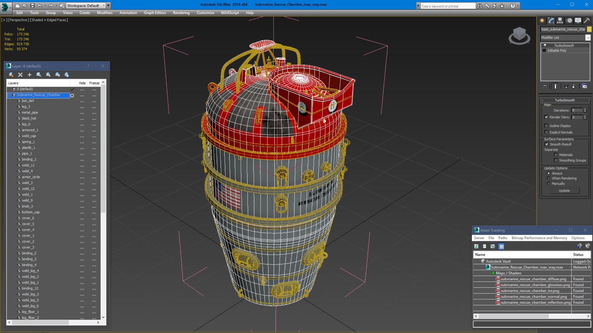 3D Submarine Rescue Chamber https://p.turbosquid.com/ts-thumb/gG/oqeJT6/cU/submarinerescuechambermb3dmodel021/jpg/1658860866/1920x1080/fit_q87/7665511136973389e0b241d3d3e04a99bcbe9ab2/submarinerescuechambermb3dmodel021.jpg