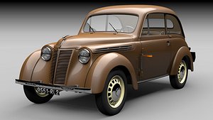 3d model renault juvaquatre