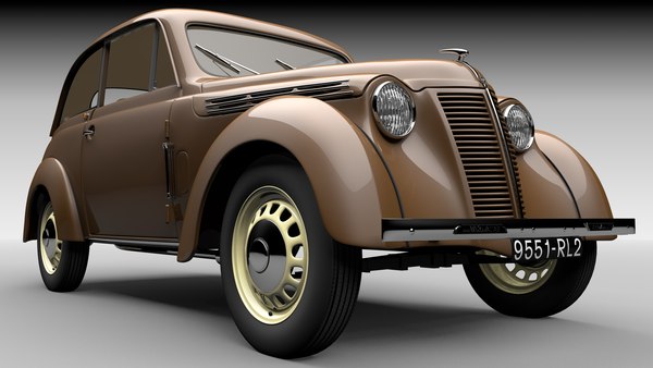 3d model renault juvaquatre