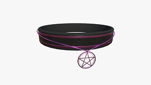Gothic Collar D08 Pink - Character Fashion Design