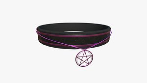 Gothic Collar D08 Pink - Character Fashion Design