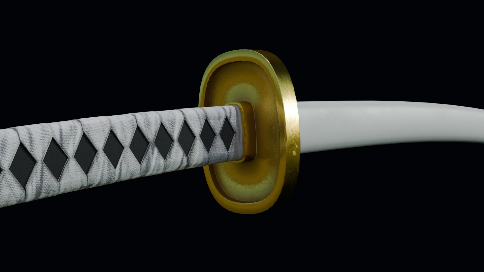 Free Katana - Wado Ichimonji 3D - TurboSquid 2240677
