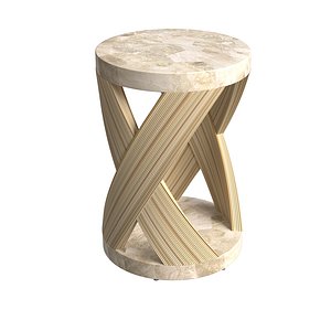 Palecek BLAIR SIDE TABLE 3D model