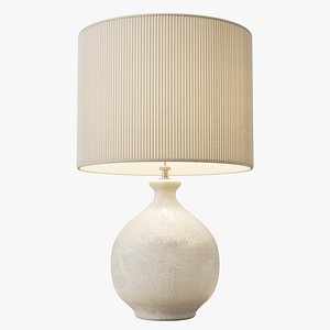Artistic simple table lamp model model