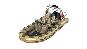 3D Tactical Boat model