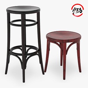 chair and stool bar Vienna 1