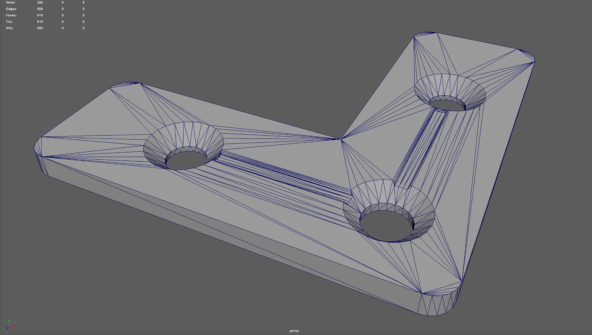 Flat L-shaped square model - TurboSquid 2173430