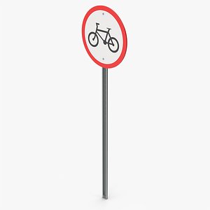Road Sign No Cycling