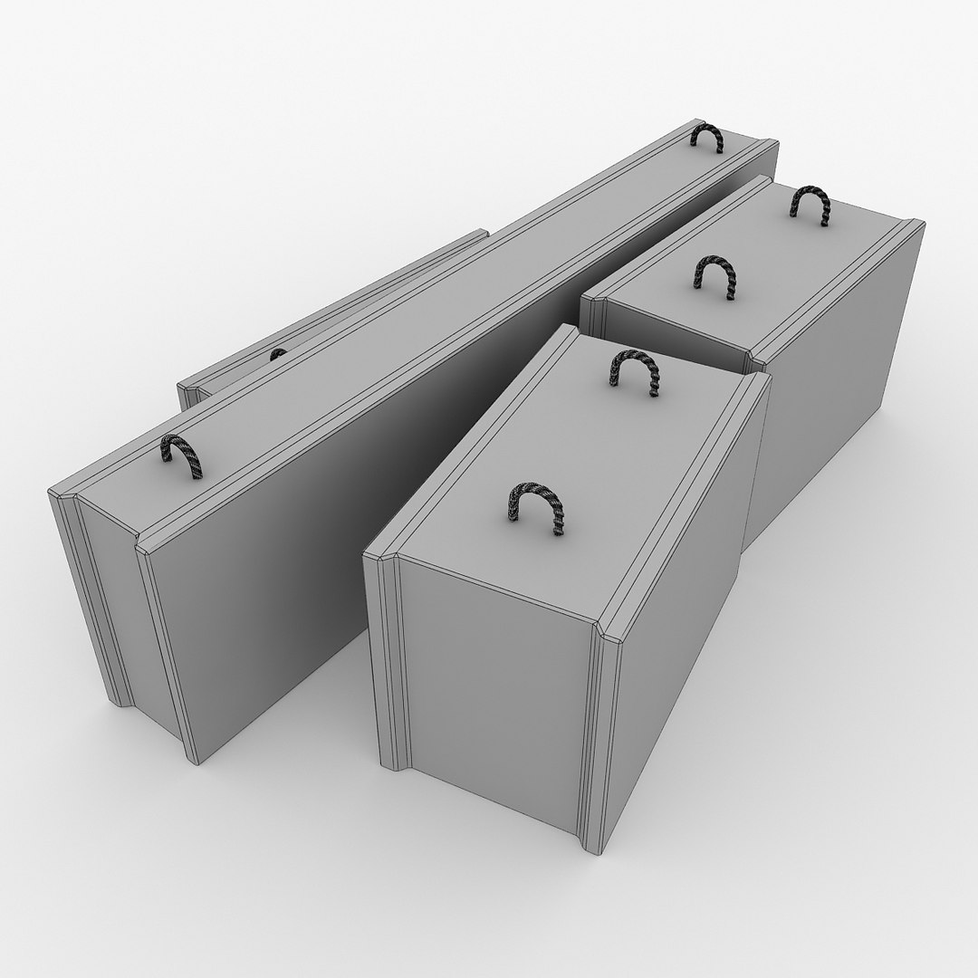 max concrete blocks