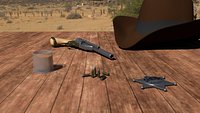 Colt 1861 | Plus four props