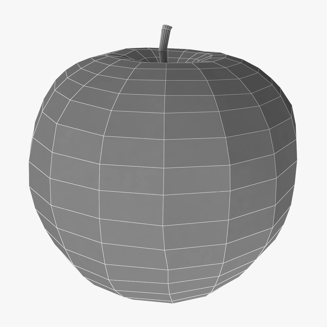 Grannysmith Apple 3d 3ds