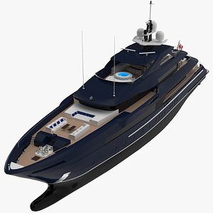 3D model Mindelo Yacht