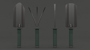 3D Garden Tools