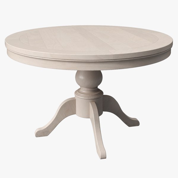 3D model Birch Round Table