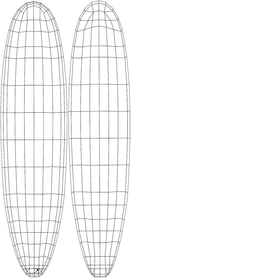 Longboard Surf Torq RED 3D model TurboSquid 2126323