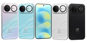 Huawei Nova 16 All Colors 3D model