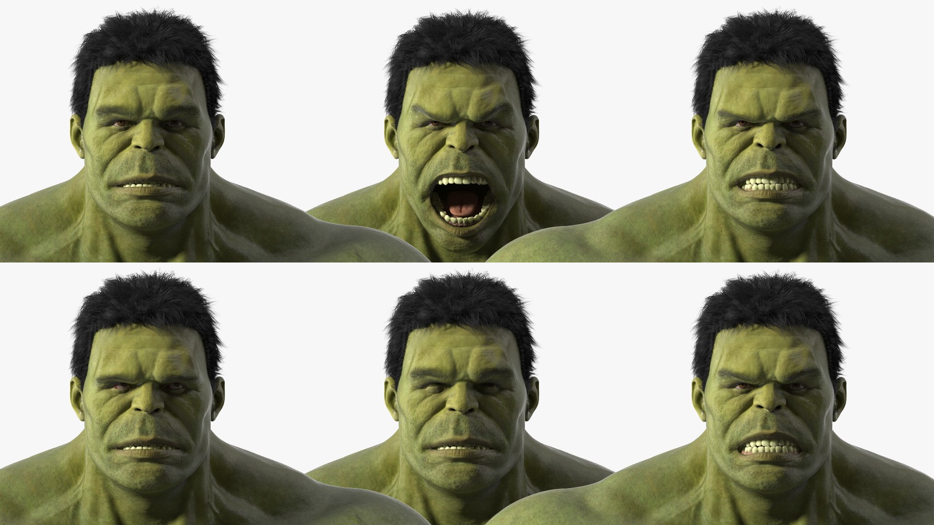 Hulk Idle Fur Animated Rigged 3D - TurboSquid 2436863