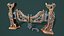ファンタジー柵のドア