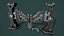 ファンタジー柵のドア