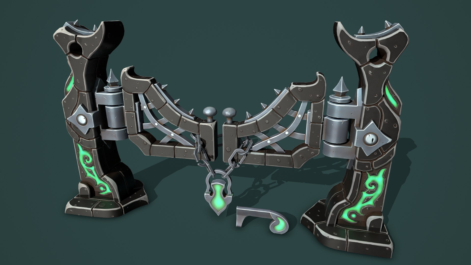 3D Fantasy fence door https://p.turbosquid.com/ts-thumb/gH/paLztq/PN/15/png/1621572444/1920x1080/fit_q87/05a31d41988c634d6c44d859e95d13aa35630d04/15.jpg