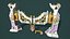 ファンタジー柵のドア