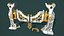 ファンタジー柵のドア