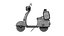 Motocicleta Scooter Vintage