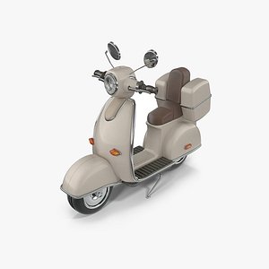 Vintage Scooter Motorcycle