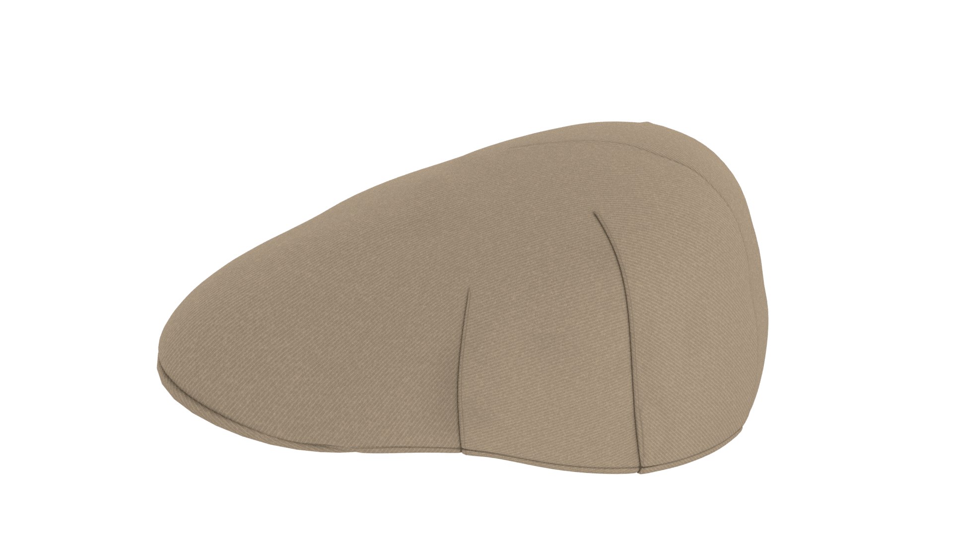 3D Flat Cap Sand https://p.turbosquid.com/ts-thumb/gH/uOZQmI/WD/borsalino_parisflatcap_sand_03/png/1777238882/1920x1080/fit_q87/d795e3260d47cfc1eae5c4eead34a002b83427ba/borsalino_parisflatcap_sand_03.jpg